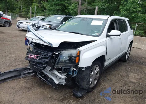 2017 GMC Terrain Sle-1 из США, поврежденный, VIN 2GKALMEK7H6291407